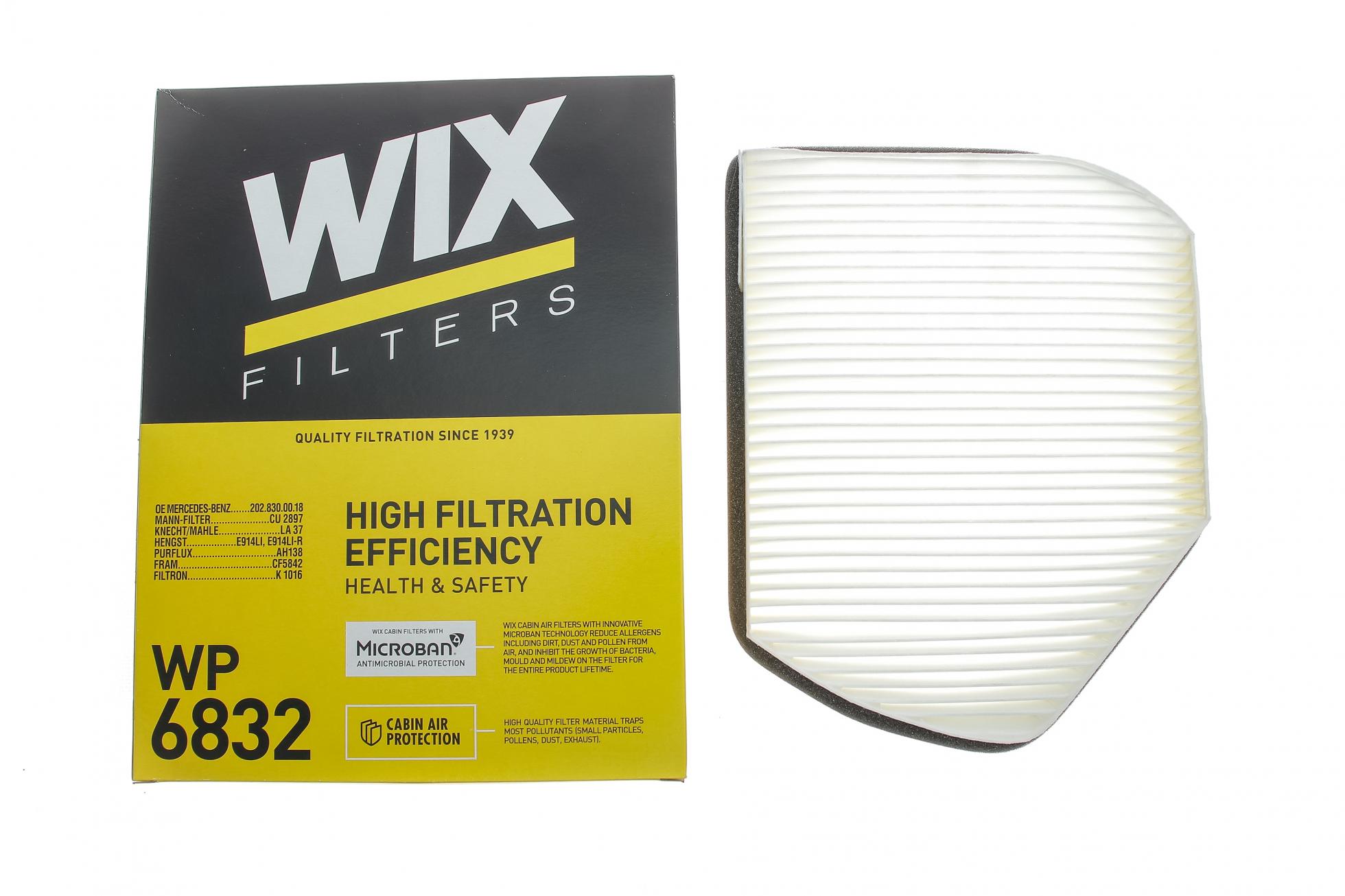 WP6832 WIX FILTERS